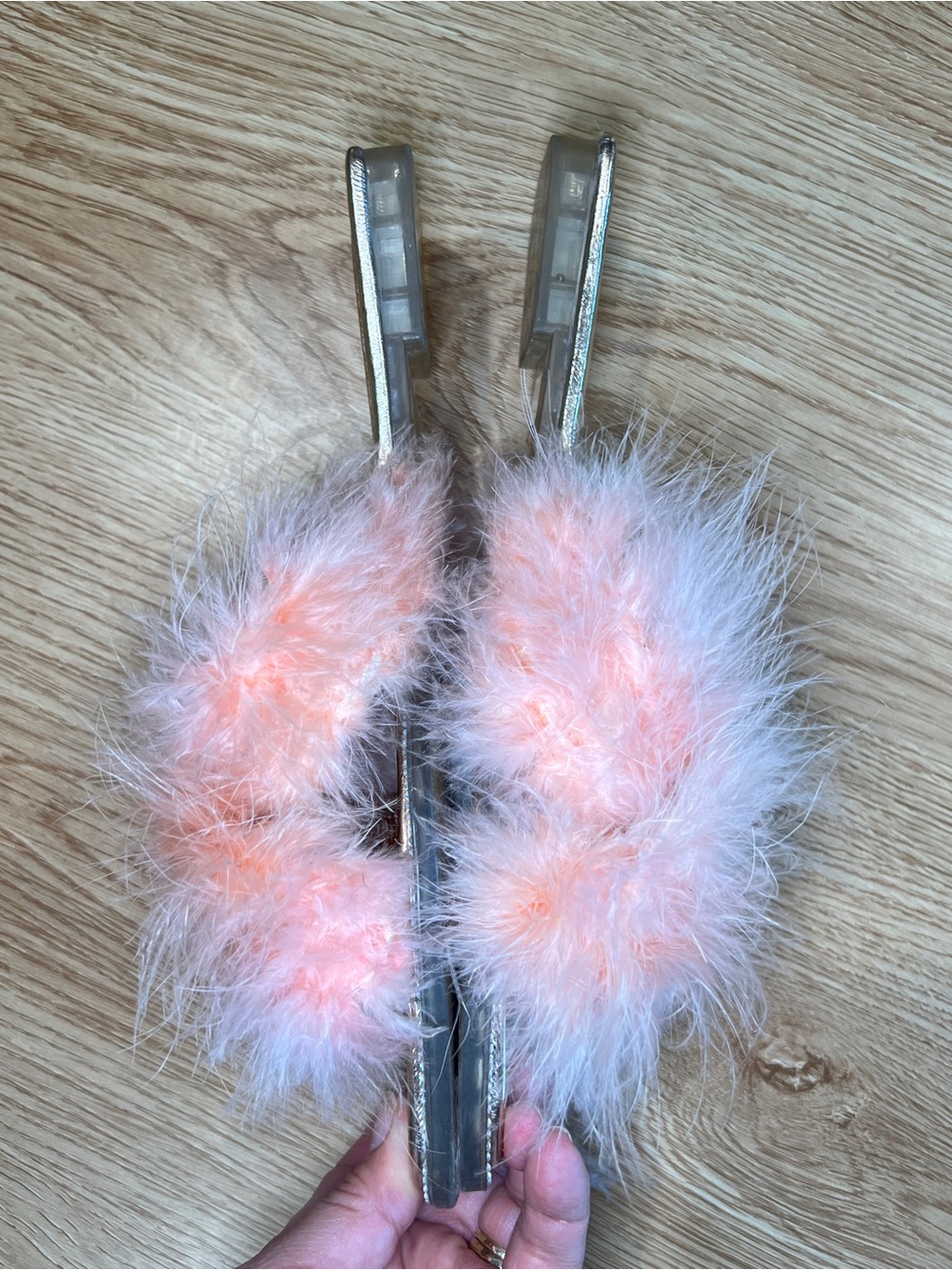 Jeffrey Campbell Crush On You Maribou Slippers size 10 - Picture 4 of 5